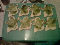 Green Tea Glazed Sugar Cookies