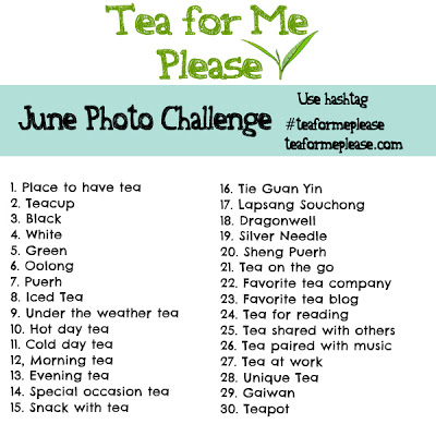 Instagram for Tea Lovers and June Photo Challenge