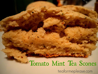 Tomato Mint Tea Scones