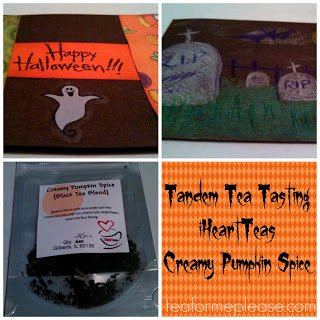 Tandem Tea Tasting: iHeartTeas Creamy Pumpkin Spice