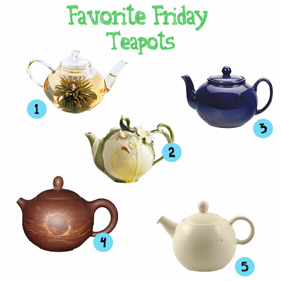 Favorite Friday: Teapots