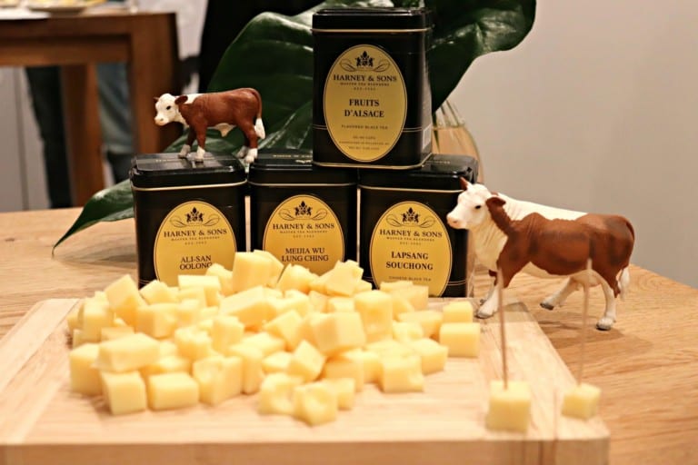 Tea & Fromage with The French Cheese Board and Harney & Sons