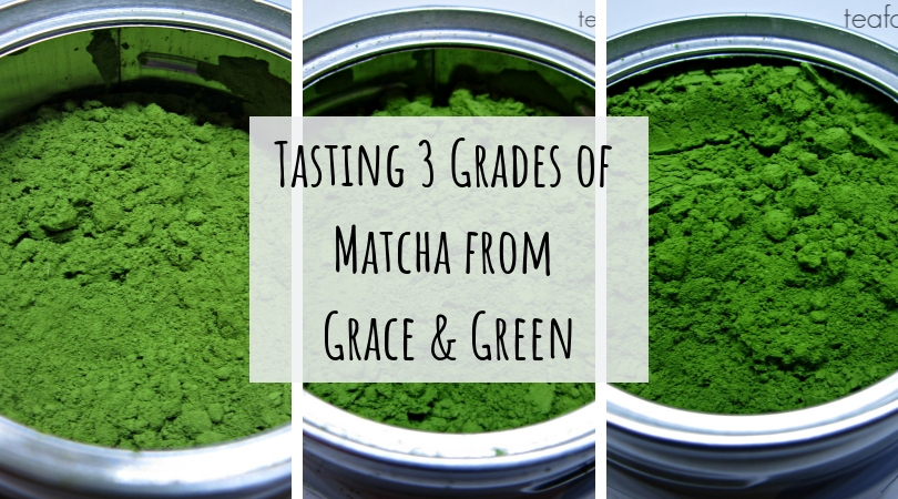 Tasting 3 Grades of Matcha from Grace & Green