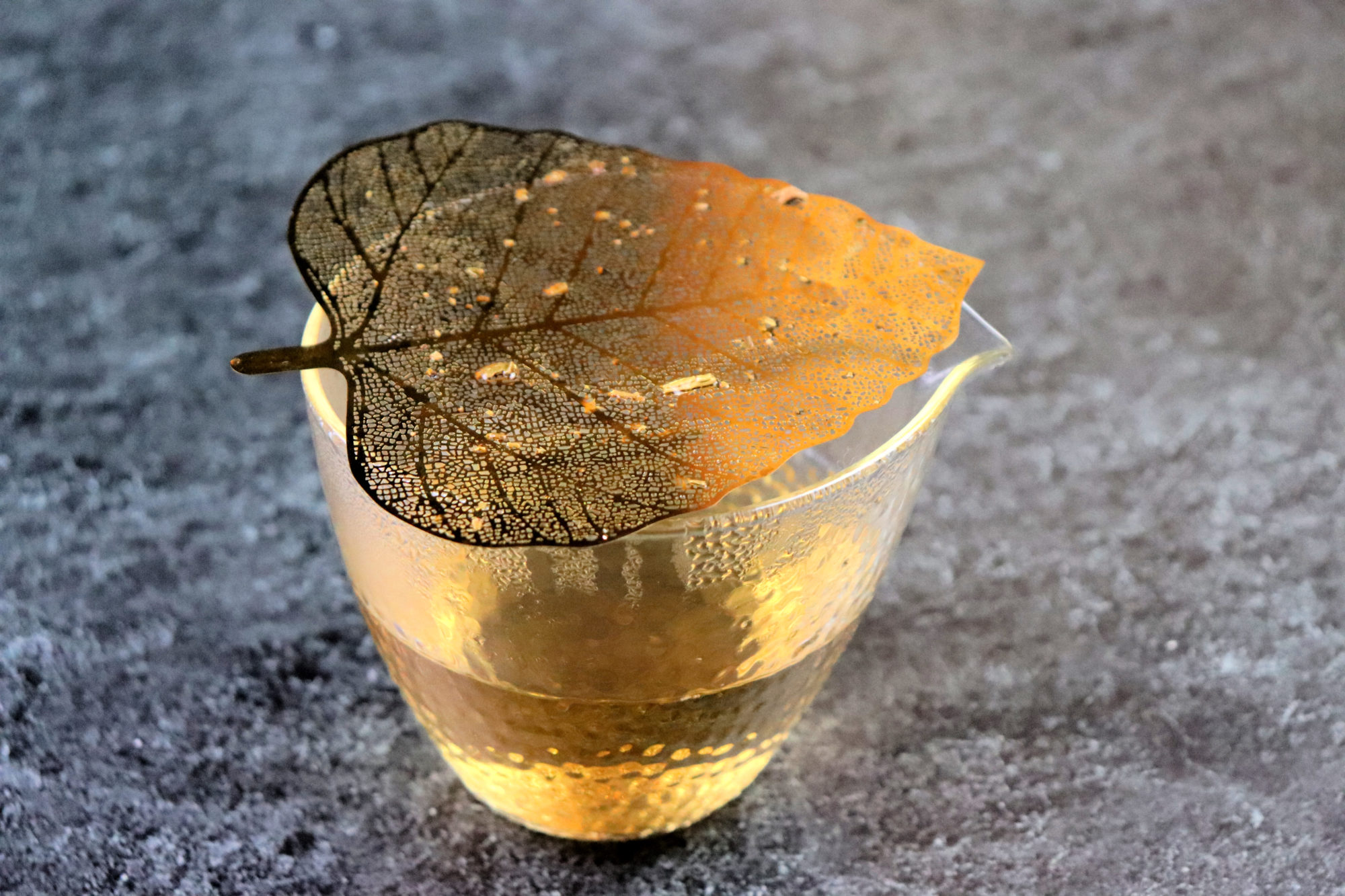 Crimson Lotus Tea Stargazer brewed tea