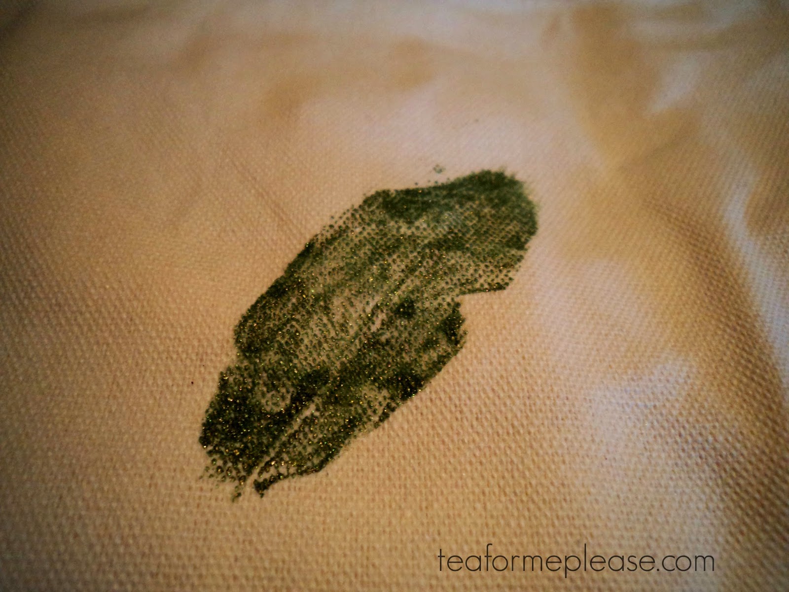Tea DIY: Leaf Print Tote Bag 5