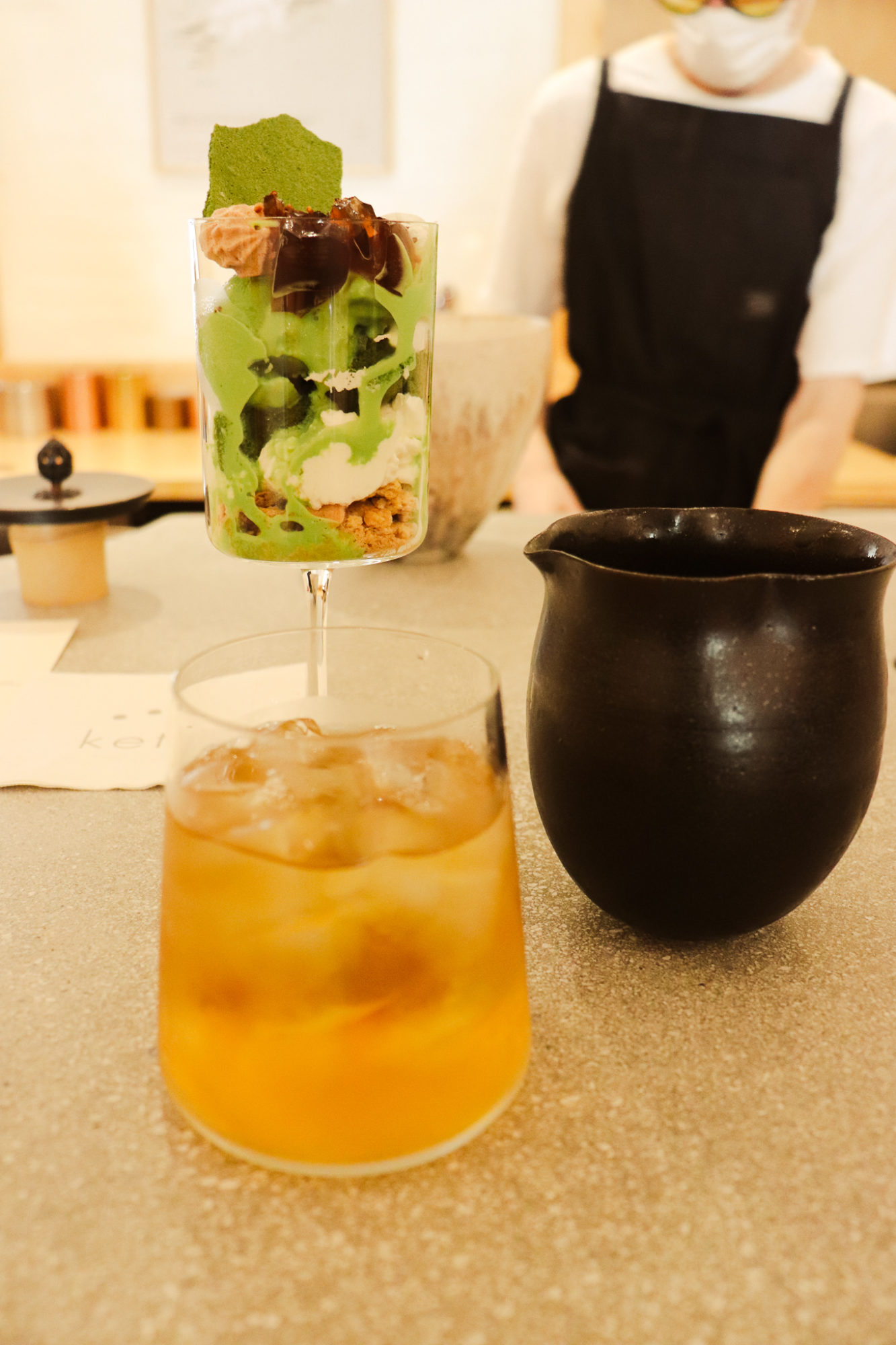 Kettl Flagship Cafe Brooklyn - Matcha Parfait