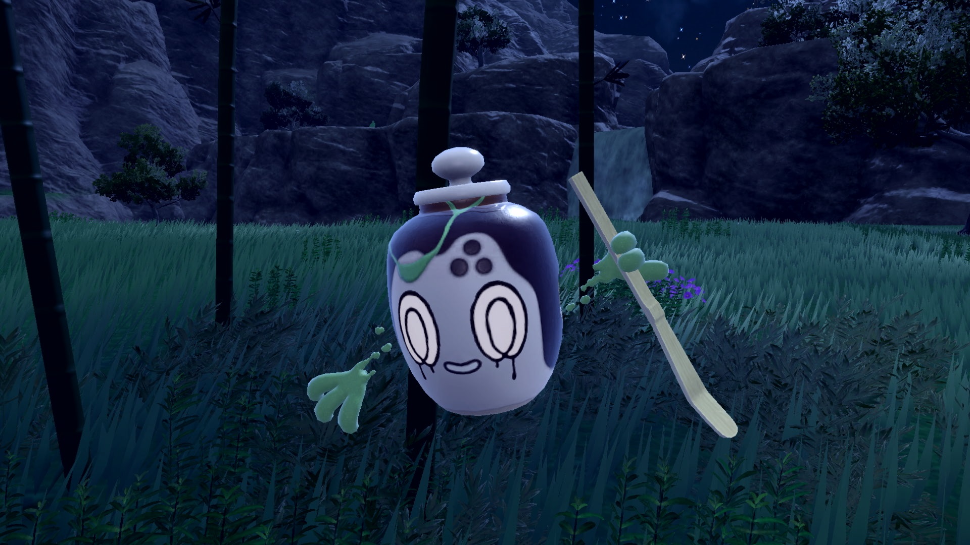 Polchageist smiling in front of a grassy background