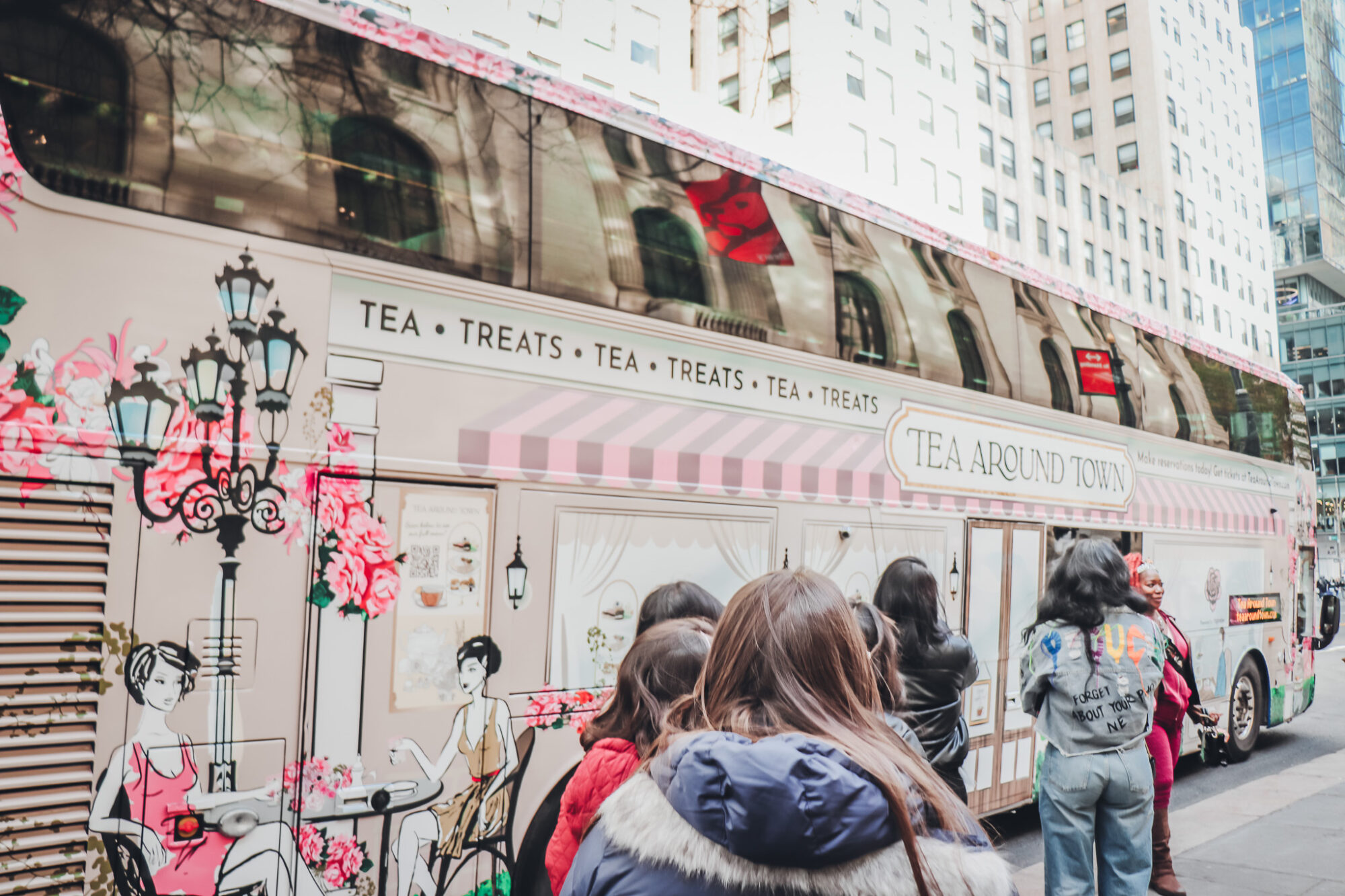 tour bus afternoon tea