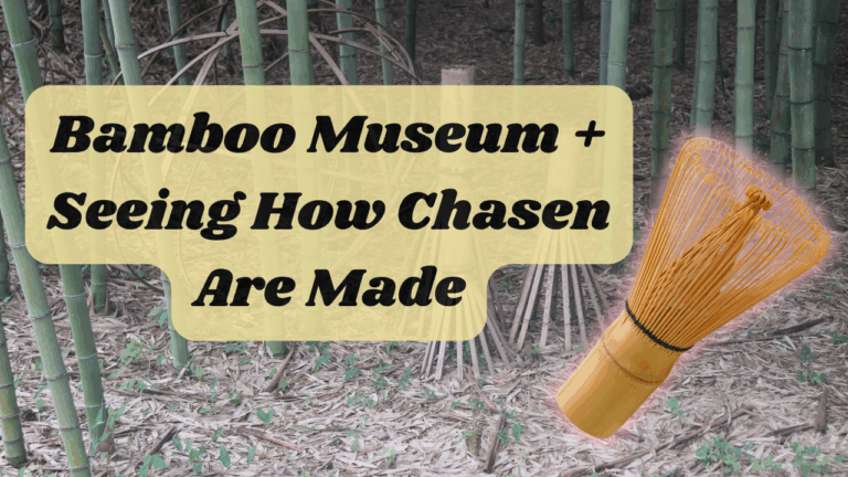Visiting the Takayama Bamboo Museum and How Chasen Are Made