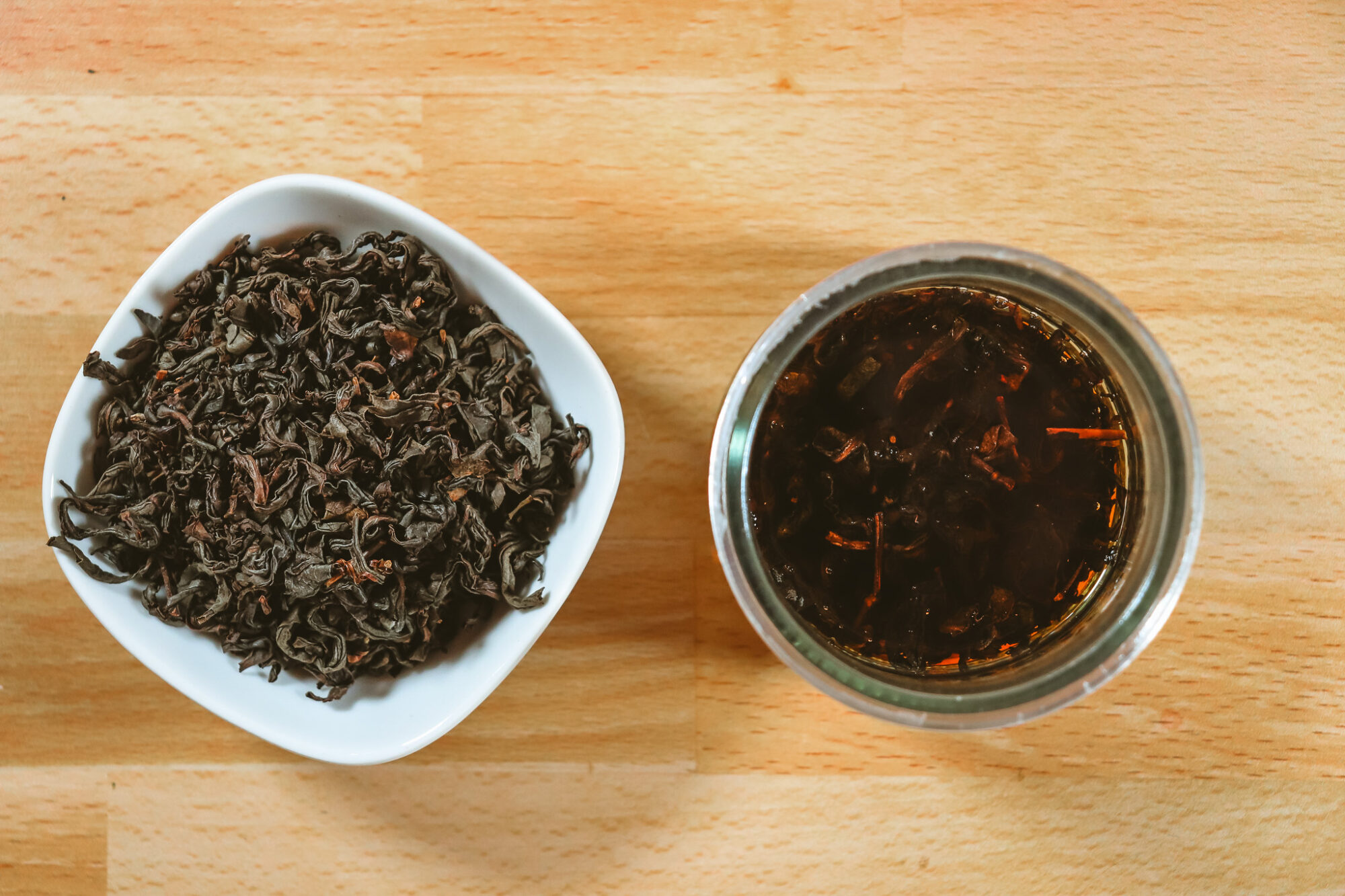 Smoked Peach Tea Old Fashioned